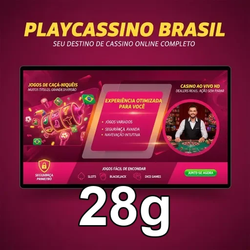 Login seguro na 28g pelo celular em tela simples