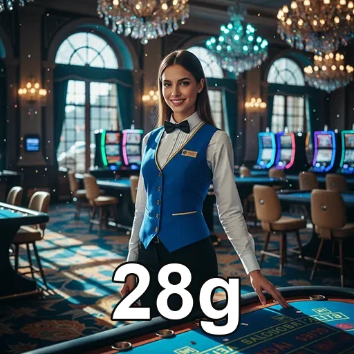 App 28g com promoções e regras em glassmorphism