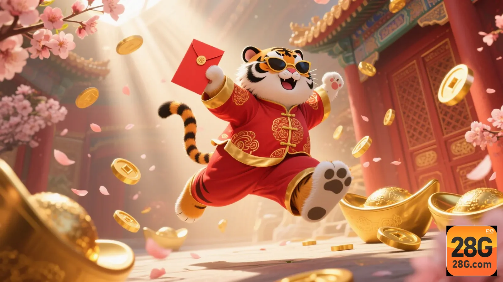 Experiência de jogo fluida e segura no 28g, sem necessidade de aplicativo.